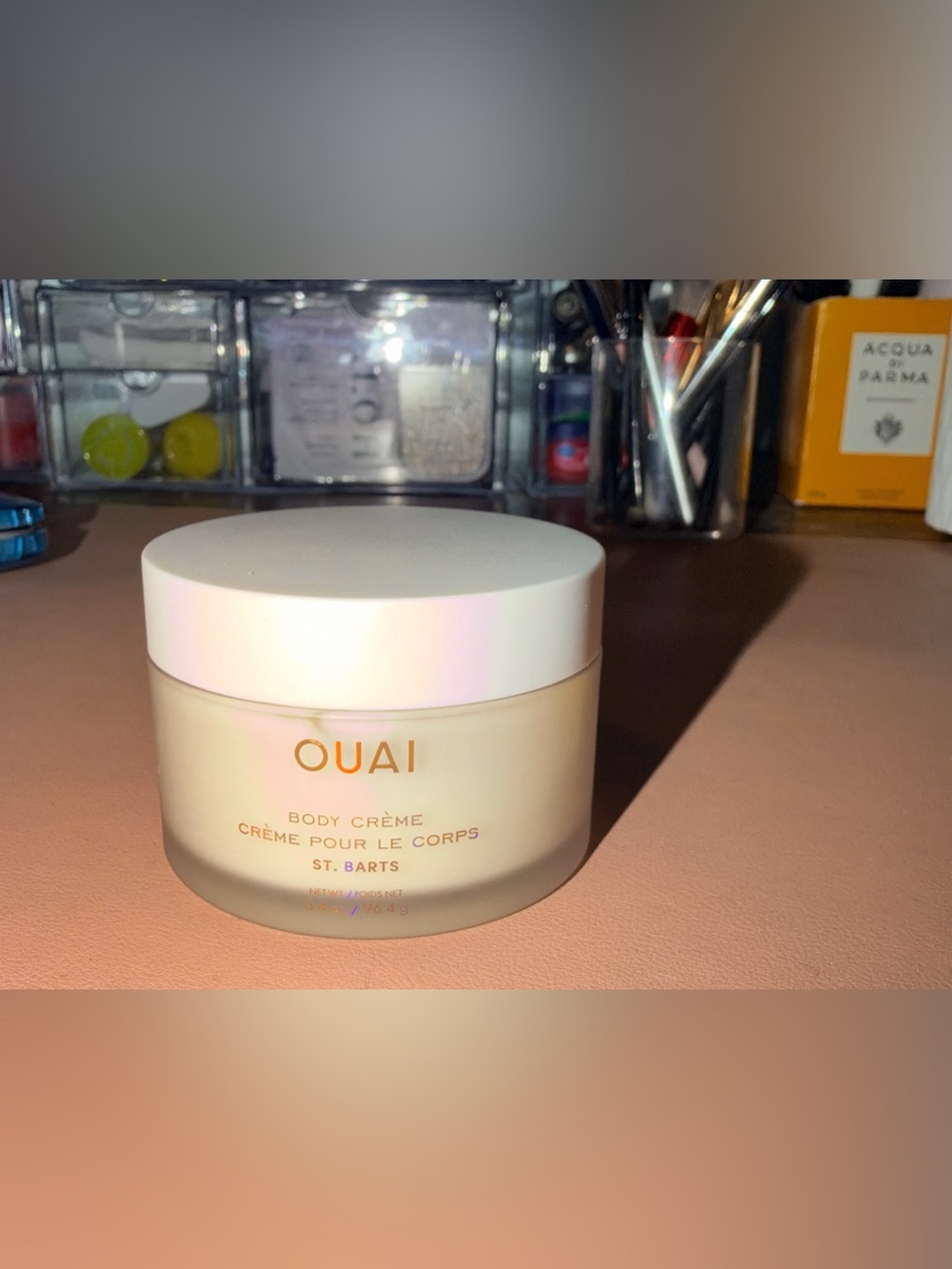 Brand New OUAI Body Crème, St. Barts, 3.4 oz